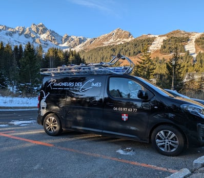 Courchevel Camion Ramonage