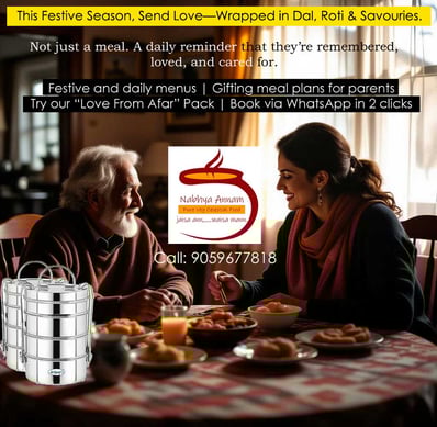 Festive Meal or Daily Meals by Nabhya Annam serves as a reminder that they are loved & cared for.
