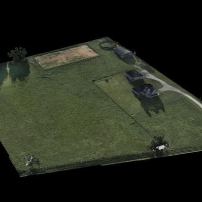 Screenshot image of 3D photogrammetry model