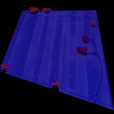 LiDAR point cloud