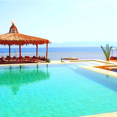 Pool view from Bedouin star beach