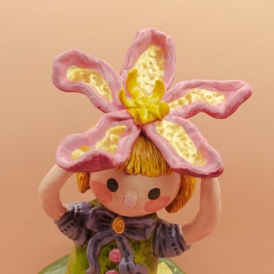 fifi epoxy clay small sculpture