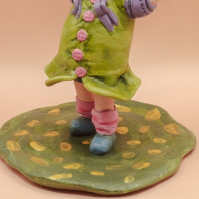 fifi epoxy clay small sculpture