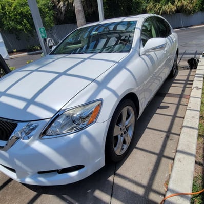 Car Detailing Lexus Sedan
