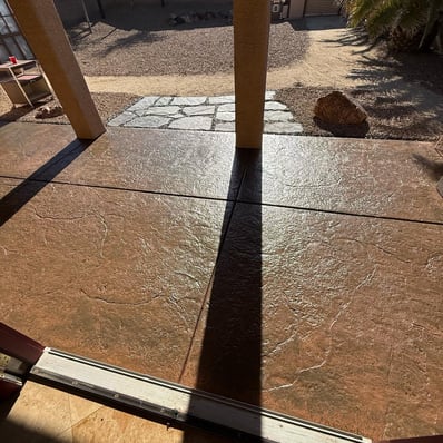 Patio Stain and Seal in Las Vegas
