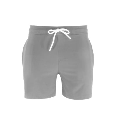 gray Male short pant invisible ghost mannequin