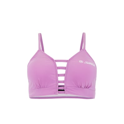 Pink Bra on invisible ghost mannequin – front view
