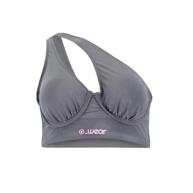 Bra on invisible ghost mannequin – front view