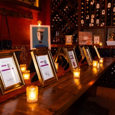 Auction items.