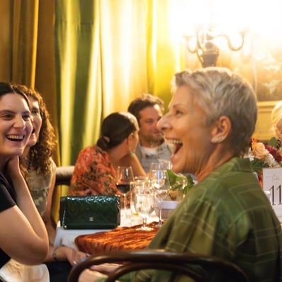 Fundraiser guests.