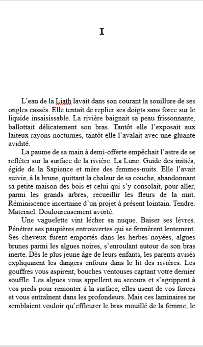 Le Thrène des vades La Femme-nuit chap1