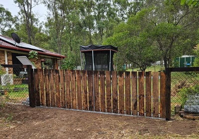 Solar Powered Electric Gate