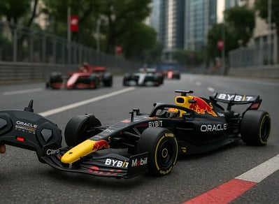 Coche de carreras a control remoto