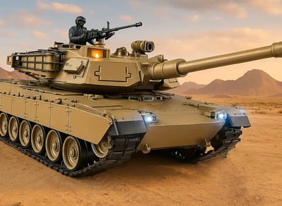 Tanque a RC M1A2 Abrams 