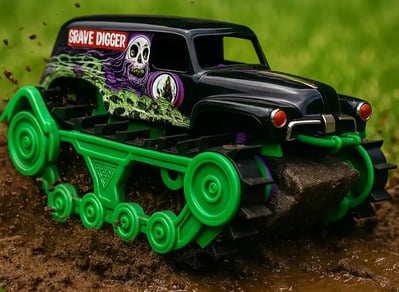 Carro Grave Digger a RC