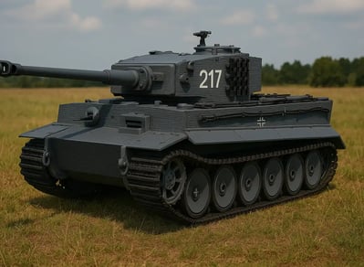 tanque a control remoto tiger 1 
