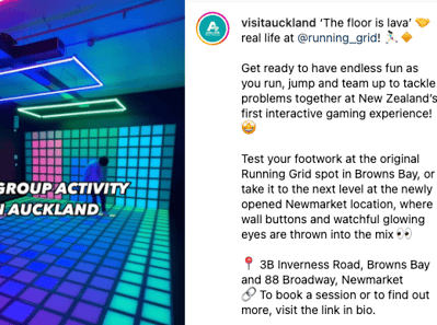 Running Grid Visit Auckland