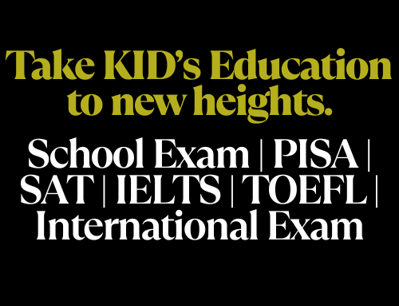 Take kids' education to new heights with international exam preparation including School Exams