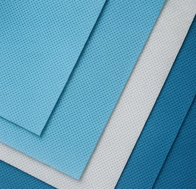 Nonwoven wax strip