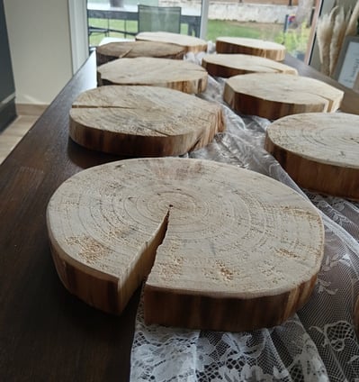 grand rondin de bois
