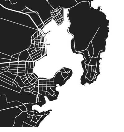 a map of the city of Portocolom, Spain