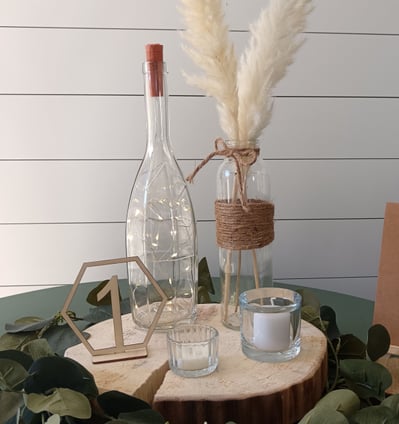 bouteille lumineuse