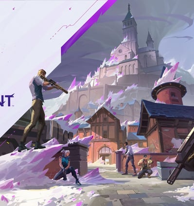 Imagem divulgada pela Riot Games para apresentar novo mapa de Valorant.