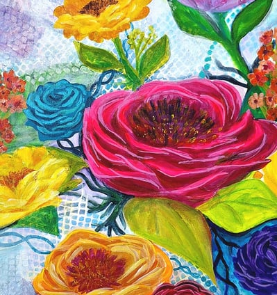 colorful flower bouquet