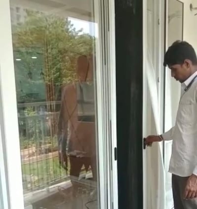 Freedom style Balcony Mosquito Mesh Door