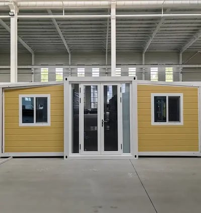 Yellow Expandable Container House