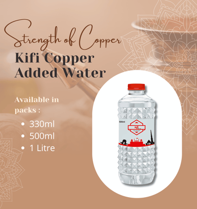 Kifi Copper Added Water