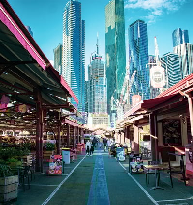 Königin Victoria Markt Melbourne