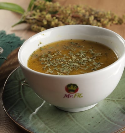 Refeição de caldos e sopas