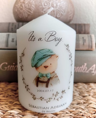 Personalised Candle