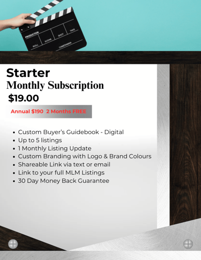 Starter Subscription for Buyers Guidebook