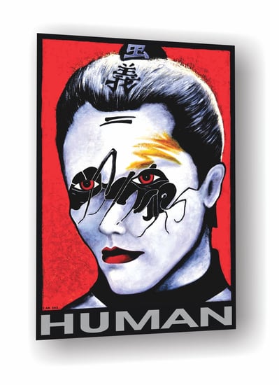 Kabuki Face Human Ant Animal Spirit Portrait