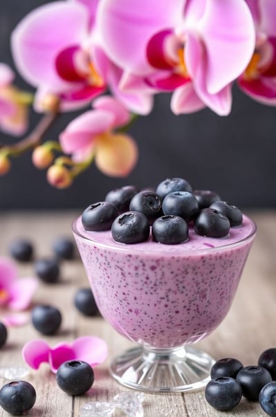 Blueberry Chia Pudding