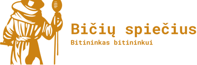 Bičių šeimelės, šeimos ir motinos bitininkams logo
