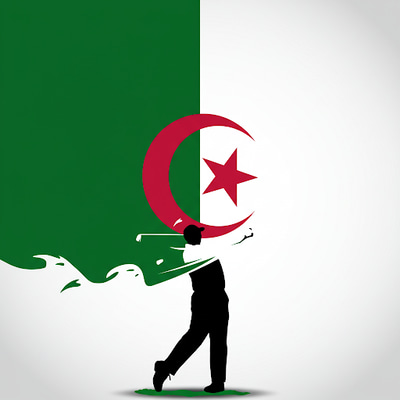 ALGERIAN GOLF FEDERATION / FEDERATION ALGERIENNE DE GOLF / FAG logo