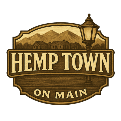 Hemp Town On Main logo