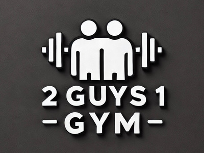 2 Guys 1 Gym logo