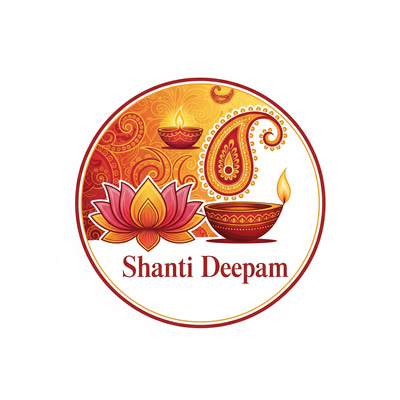 Shanti Deepam logo