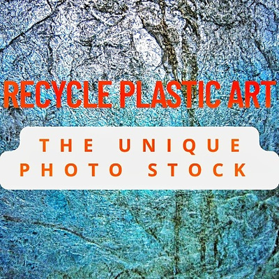 Recycle plastic image art  logo
