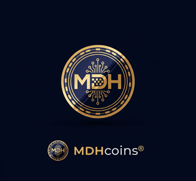 MDHcoins® logo