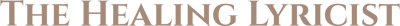 The Healing Lyricist logo