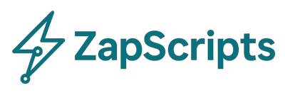 Zap Scripts logo