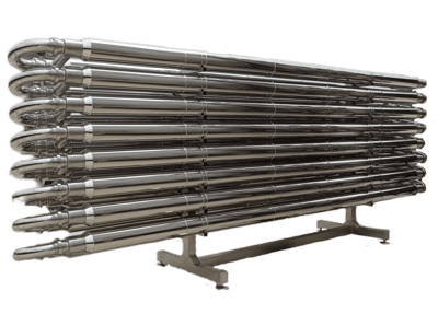 Stainless steel tube heat exchanger