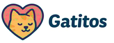 corazón gatos