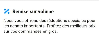 Vente en gros B2B