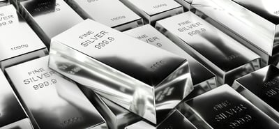 a bunch of silver bars